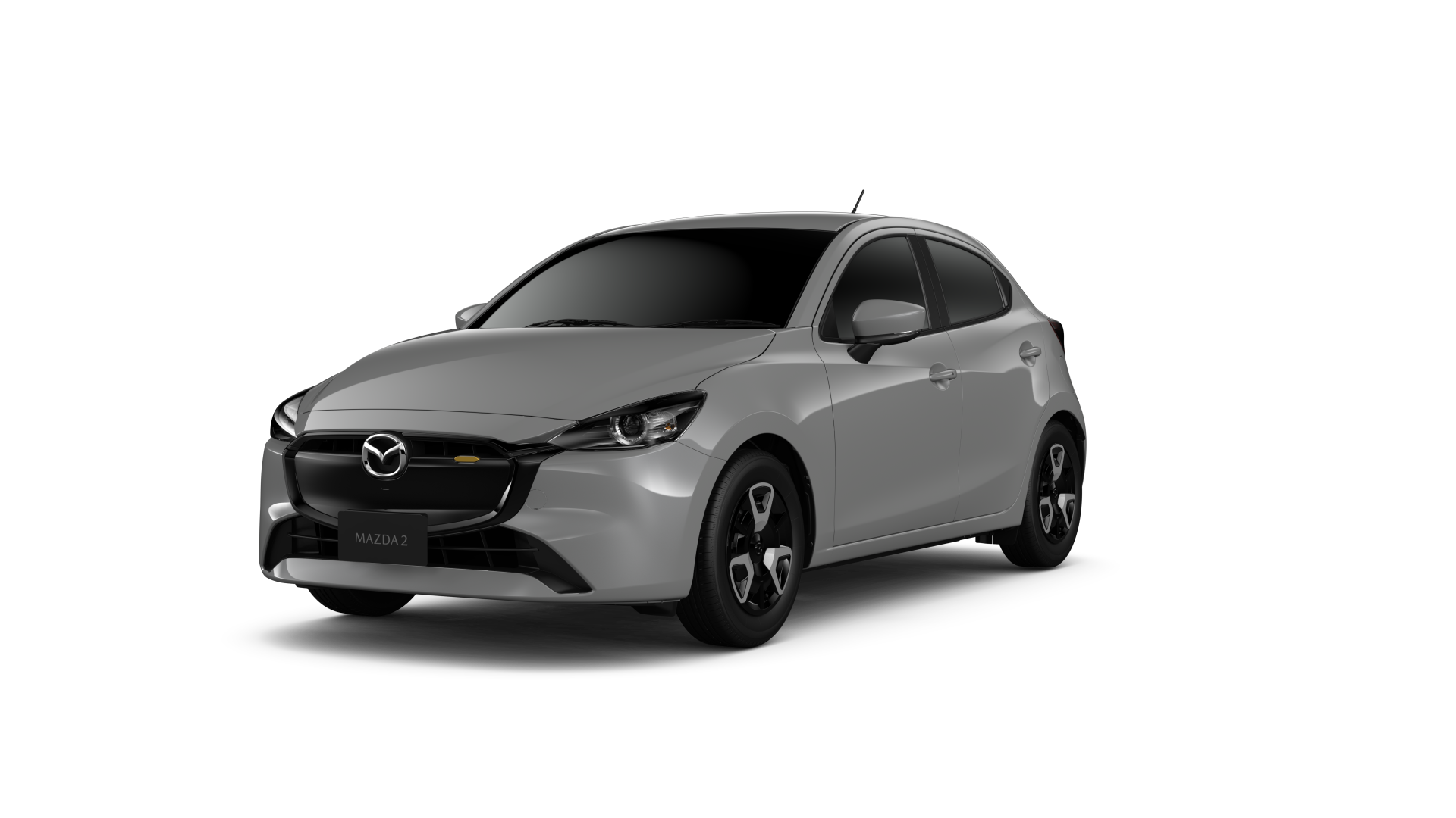 MAZDA2 ACTIVE AUTO_AEROGREY_ FRONT L ANGLE